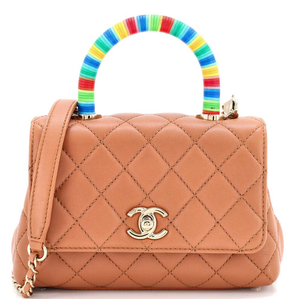 Chanel Coco Top Handle Bag Quilted #248461C48B